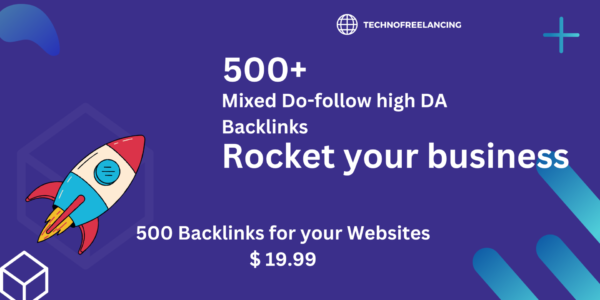 500+Mixed Do-follow high DA Backlinks